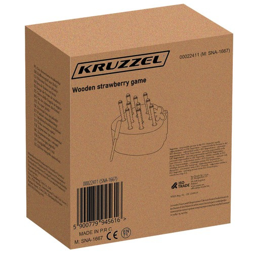 Gra drewniana truskawka 22411 - obrazek 11