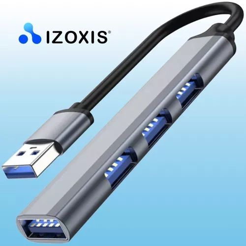 HUB USB- 1 port 3.0 + 3 porty 2.0 Izoxis 23316 - obrazek 3