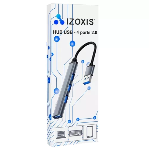 HUB USB- 1 port 3.0 + 3 porty 2.0 Izoxis 23316 - obrazek 2