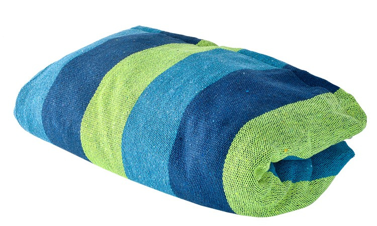 Hamak bez drążka Iso Trade wielokolorowy 150 kg 240 x 150 - obrazek 3