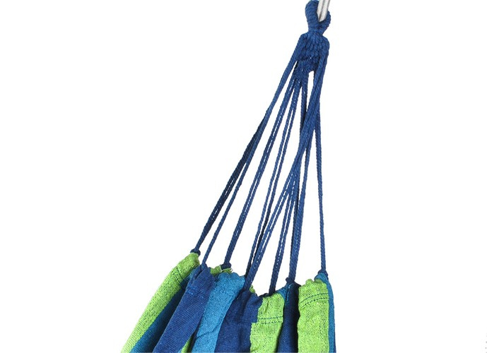 Hamak bez drążka Iso Trade wielokolorowy 150 kg 240 x 150 - obrazek 5