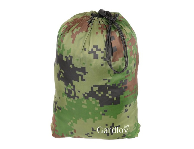 Hamak turystyczny Santiago Army 260x140cm Net - obrazek 6