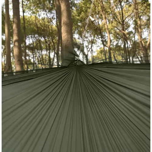 Hamak turystyczny z tarpem i moskitierą 260x140 cm - obrazek 12