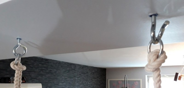 Huśtawka beżowa NEW H26685 - obrazek 8