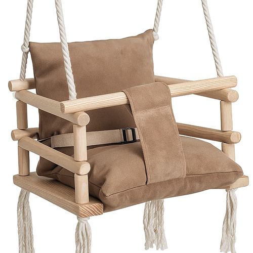 Huśtawka beżowa NEW H26685 - obrazek 5