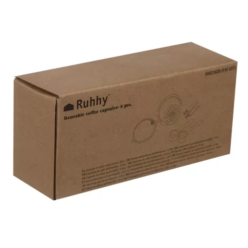Kapsułki do kawy wielorazowe- 6szt. Ruhhy 23028 - obrazek 10