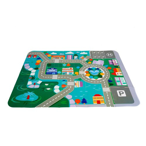 Klocki drewniane 115 szt- miasto 23519 - obrazek 5