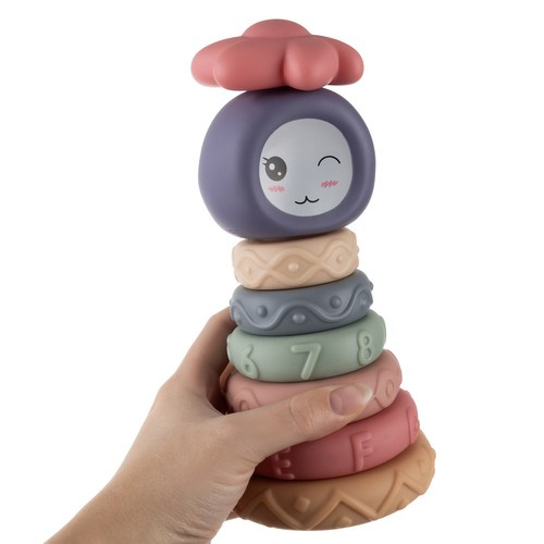 Klocki sensoryczne miękkie - 8 szt. Kruzzel 25116 - obrazek 6