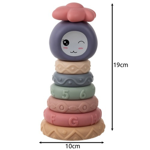 Klocki sensoryczne miękkie - 8 szt. Kruzzel 25116 - obrazek 2