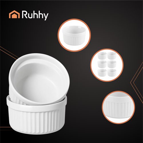 Kokilka - naczynie żaroodporne 6 szt. Ruhhy 25705 - obrazek 13