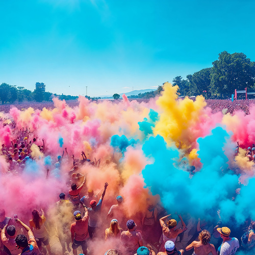 Kolorowy proszek Holi- zestaw 6x100g - obrazek 11