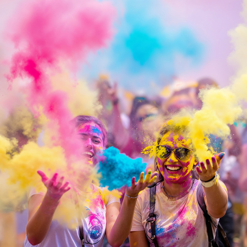 Kolorowy proszek Holi- zestaw 6x100g - obrazek 13