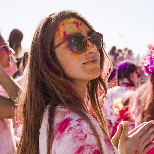 Kolorowy proszek Holi- zestaw 6x100g - obrazek 9