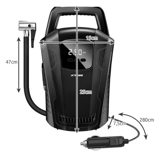 Kompresor samochodowy Xtrobb 21866 - obrazek 4