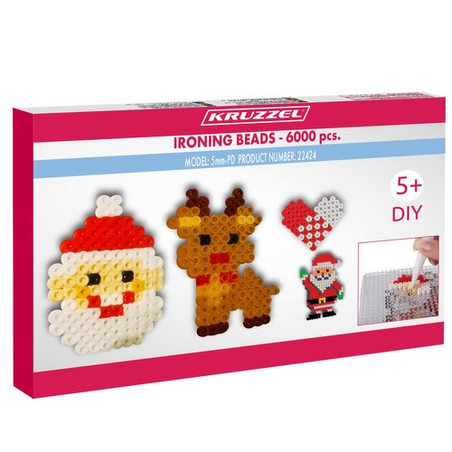 Koraliki do prasowania- 6000szt. Kruzzel 22424 - obrazek 2