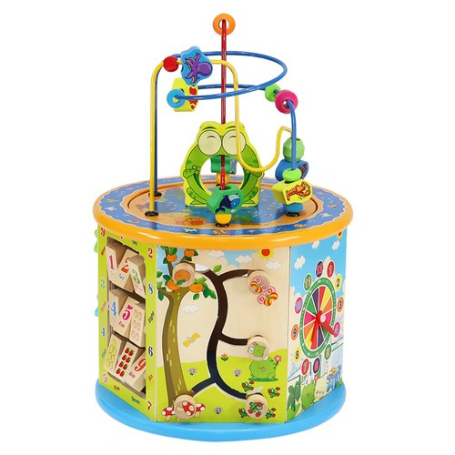 Kostka edukacyjna drewniana 22429 - obrazek 5