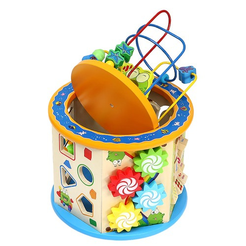 Kostka edukacyjna drewniana 22429 - obrazek 6