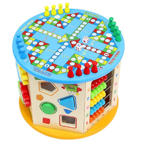 Kostka edukacyjna drewniana 22429 - obrazek 7