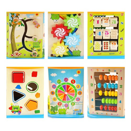 Kostka edukacyjna drewniana 22429 - obrazek 10