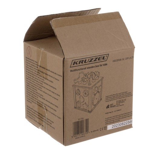 Kostka edukacyjna drewniana- sorter Kruzzel 22566 - obrazek 14
