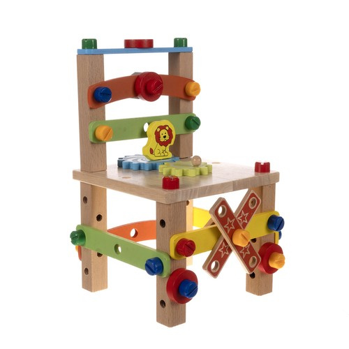 Krzesło drewniane montażowe Kruzzel 22506 - obrazek 5