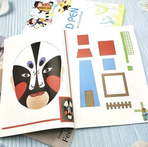 Książka z szablonami do długopisu 3D Maaleo 22734 - obrazek 8