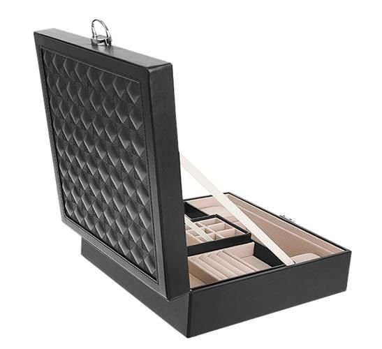 Kuferek na biżuterię - czarny Beautylushh - obrazek 6