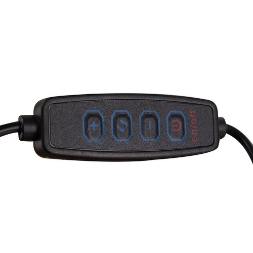 Lampa kosmetyczna z lupą- biała Izoxis 23894 - obrazek 6