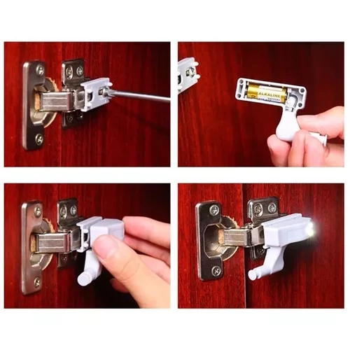 Lampka 3 LED do szafki na zawias 23025 - obrazek 4