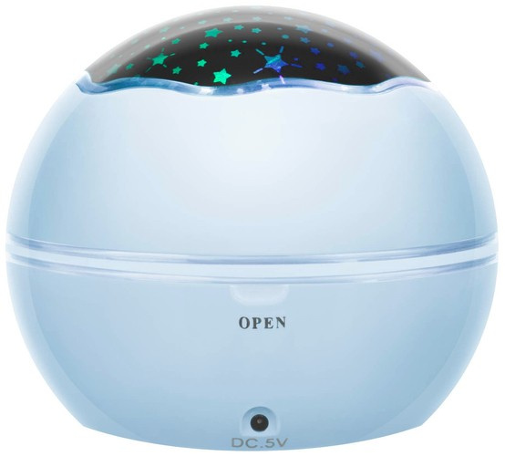 Lampka nocna z projektorem- niebieska LP16858 - obrazek 6