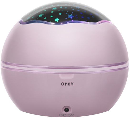 Lampka nocna z projektorem- różowa LP16859 - obrazek 8