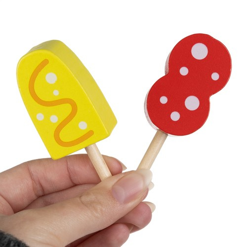 Lodziarnia drewniana Kruzzel 22494 - obrazek 5