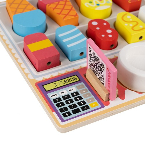 Lodziarnia drewniana Kruzzel 22494 - obrazek 6