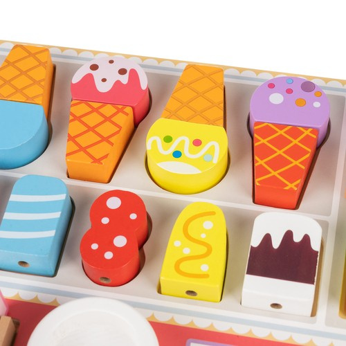 Lodziarnia drewniana Kruzzel 22494 - obrazek 8