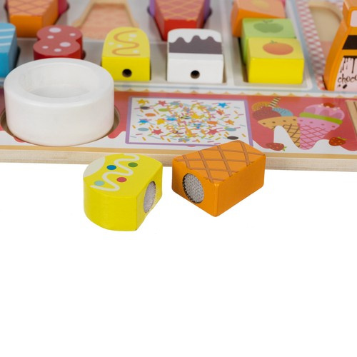 Lodziarnia drewniana Kruzzel 22494 - obrazek 9