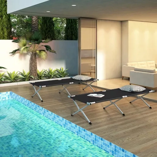 Łóżko polowe - kanadyjka Trizand 23190 - obrazek 12