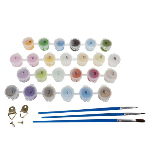 Malowanie po numerach 40x50cm- kotki Maaleo 22781 - obrazek 7