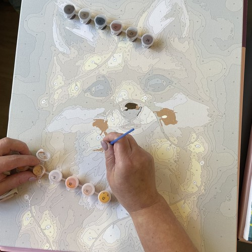 Malowanie po numerach 40x50cm- lisek Maaleo 22782 - obrazek 11