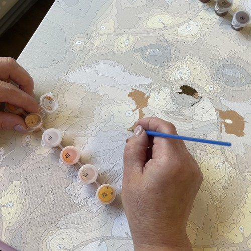 Malowanie po numerach 40x50cm- lisek Maaleo 22782 - obrazek 13