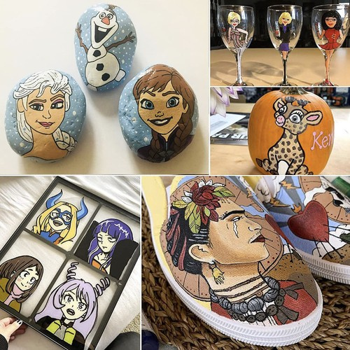 Markery akrylowe- zestaw 12szt. Maaleo 21648 - obrazek 4