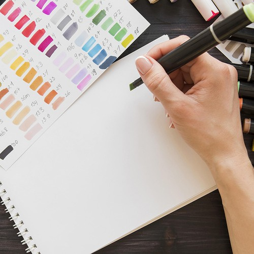 Markery/ pisaki dwustronne - 168 szt. MAALEO 24101 - obrazek 16