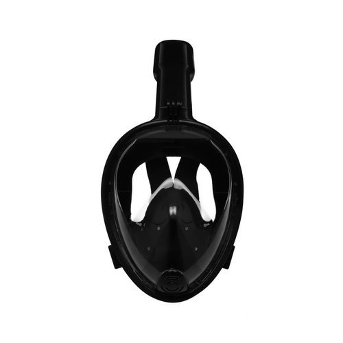 Maska do snorkowania pełnotwarzowa L/XL czarna - obrazek 7