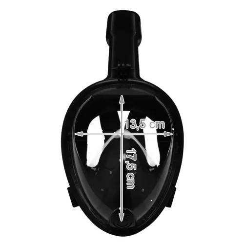 Maska do snorkowania pełnotwarzowa S/M cz. 23469 - obrazek 3