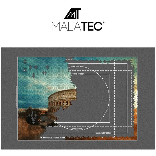 Mata- plansza do układania puzzli Malatec 21835 - obrazek 2