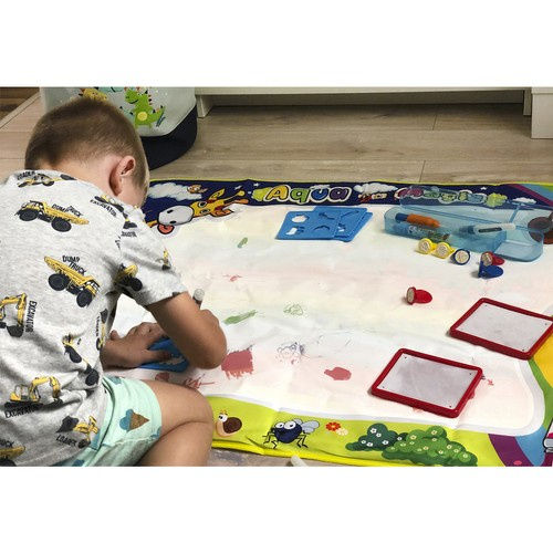 Mata wodna do rysowania XXL100x80 cm zestaw 22443 - obrazek 11