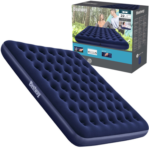 Materac dwuosobowy 203x183x22cm - BESTWAY 67004 - obrazek 2