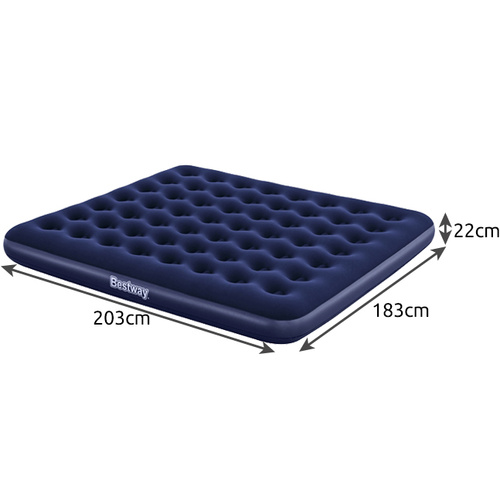 Materac dwuosobowy 203x183x22cm - BESTWAY 67004 - obrazek 5