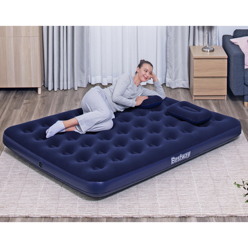 Materac dwuosobowy z pompką - BESTWAY 67374 - obrazek 15