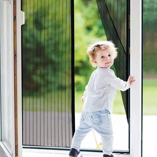 Moskitiera do drzwi 100x210cm HQ M18602 - obrazek 5