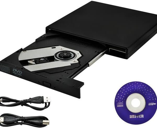 Napęd zewnętrzny przenośny + nagrywarka CD